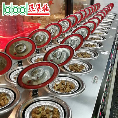 外卖与堂食两用煲仔饭机
有密封机盖煮煲仔饭
做外卖煲仔饭的好帮手